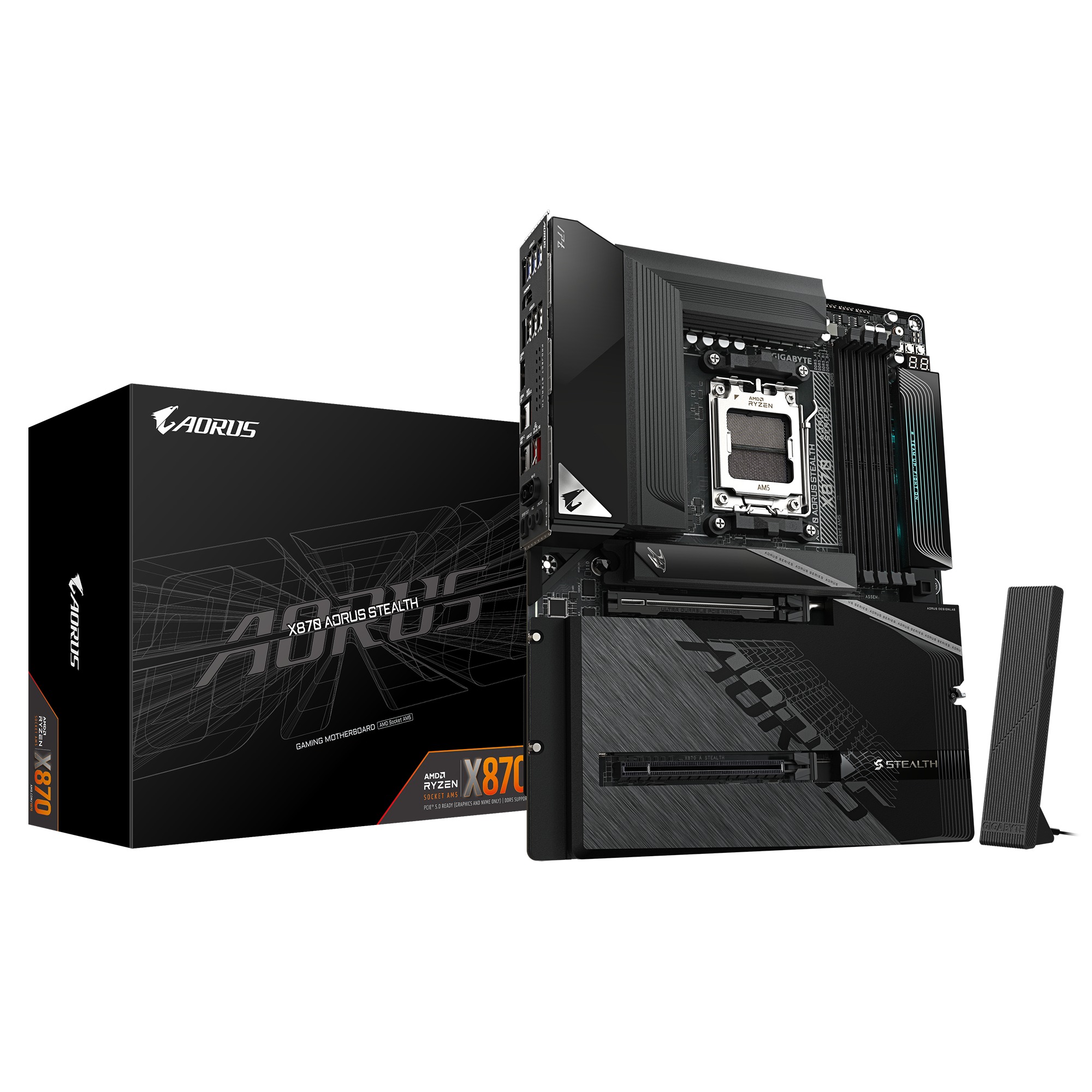 Mainboard Gigabyte X870 AORUS STEALTH (X870 AORUS STEALTH)