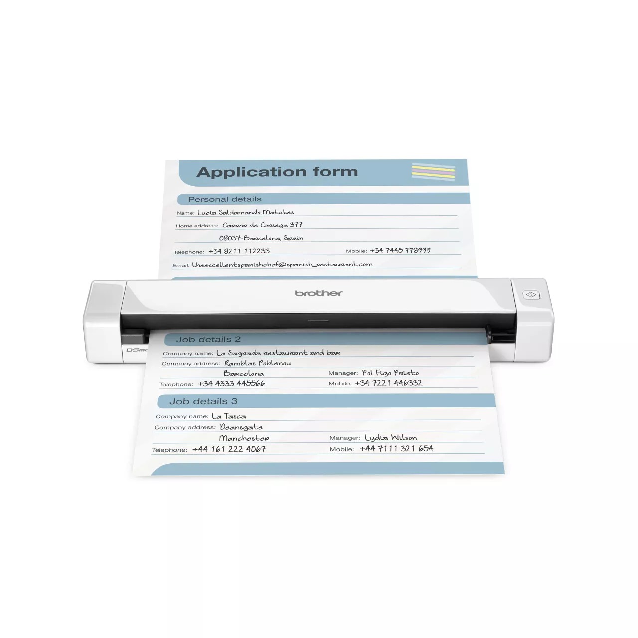 Máy scan di động Brother DS-620