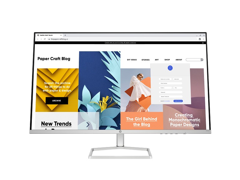 Màn hình máy tính LCD HP Series 5 532sf 94F51AA 31.5 inch