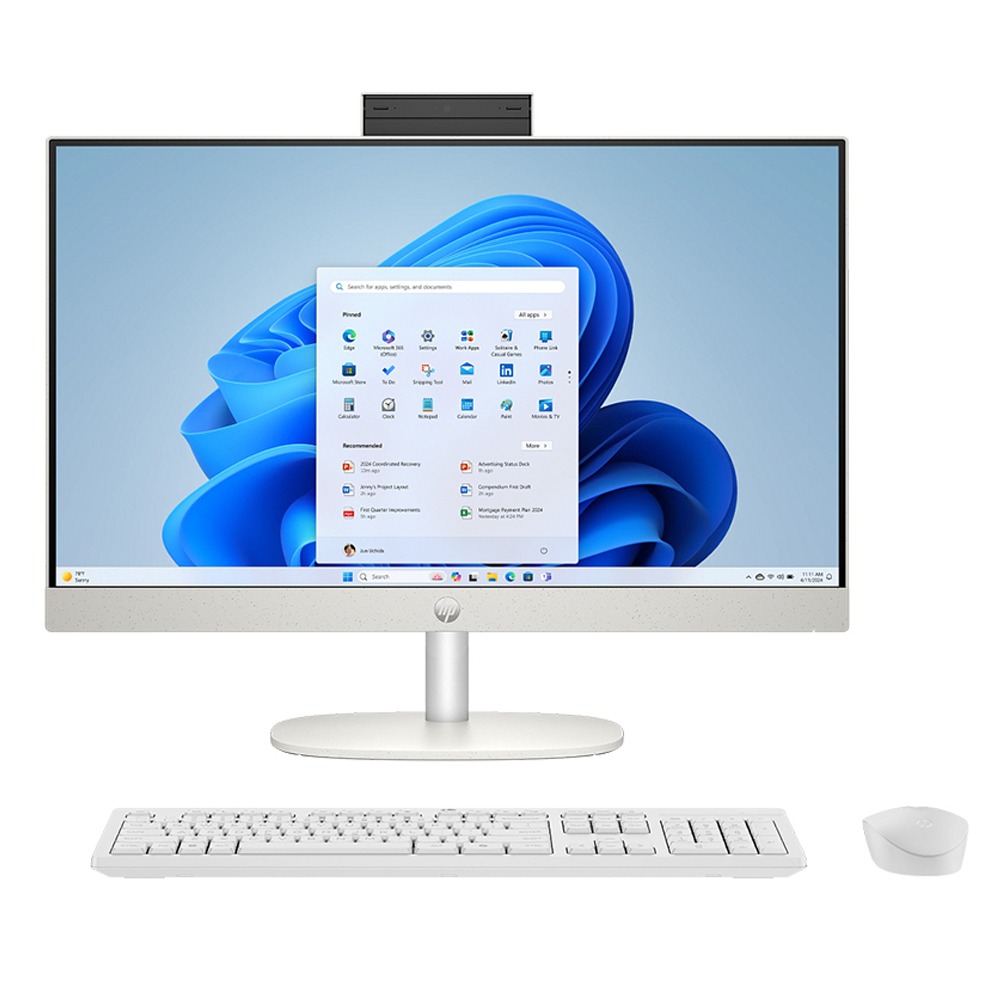 Máy tính All-in-One HP 24-cr2011d C20C8PA Core Ultra 7 23.8 inch cảm ứng
