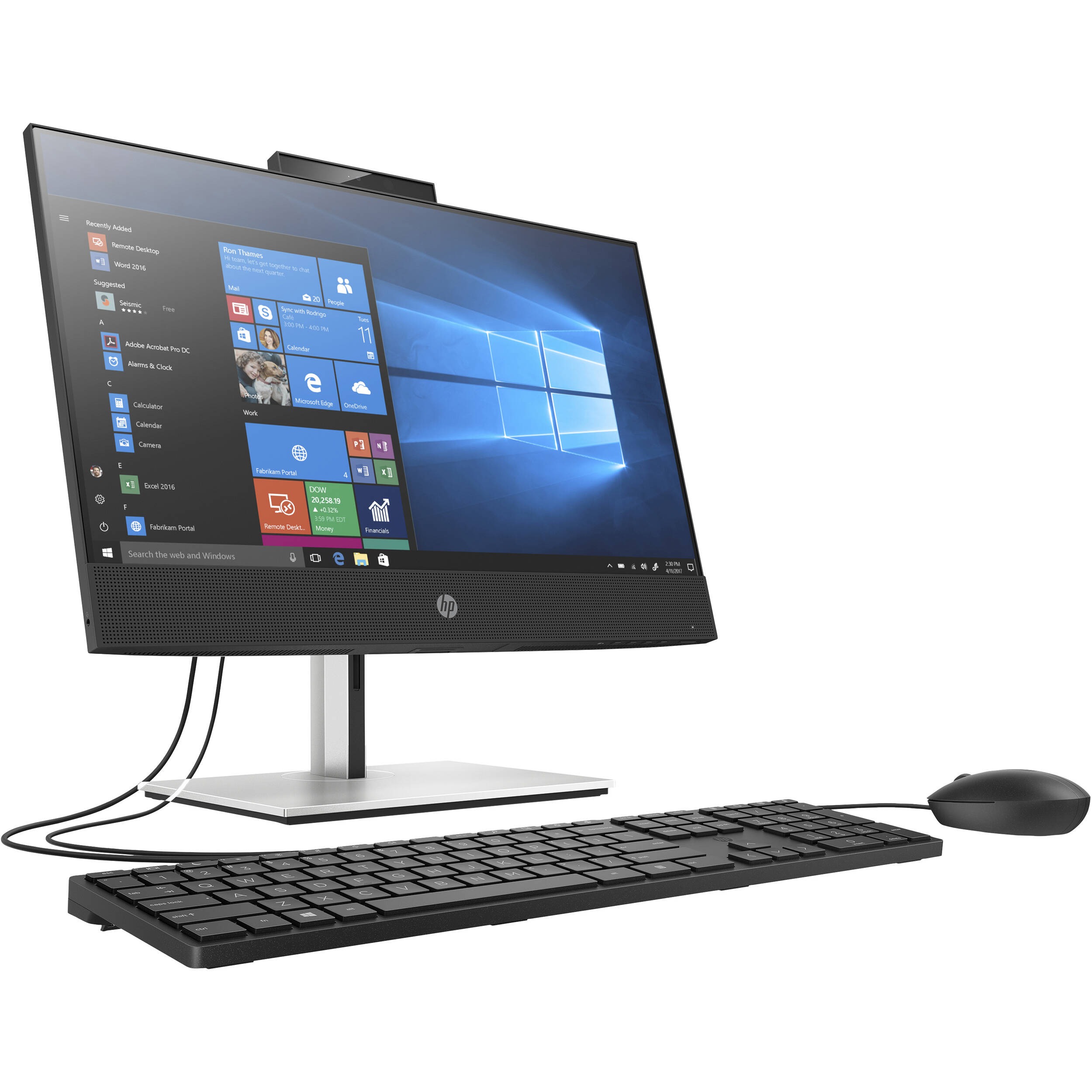 Máy tính All-in-One HP ProOne 600 G6 236C1PA Core i7 21.5 inch cảm ứng