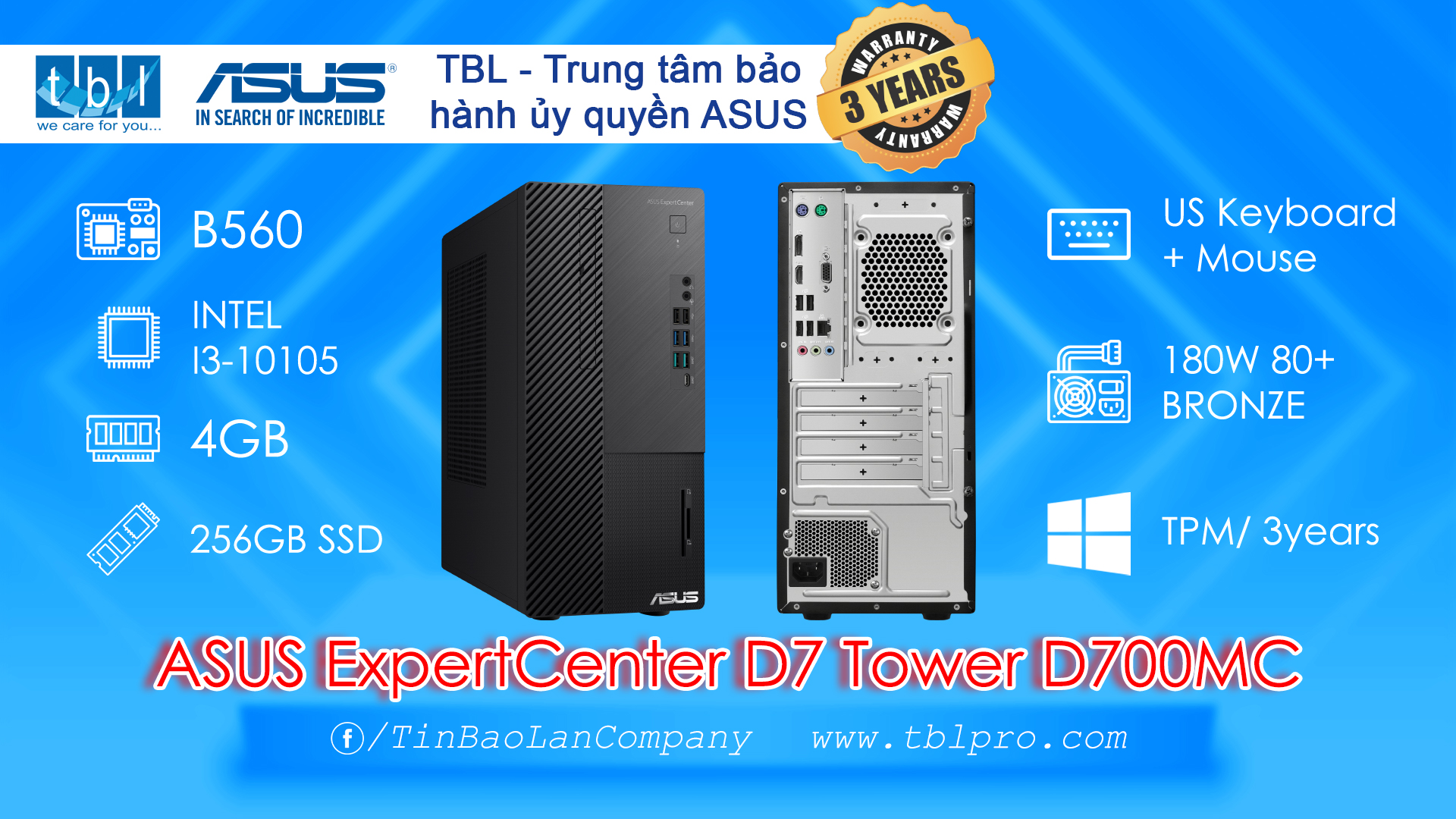 ASUS ExpertCenter D7 Tower D700 MC
